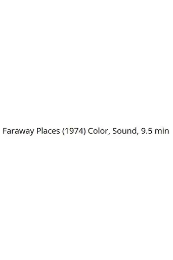 Faraway Places