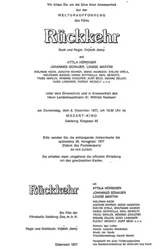 Die RΓΌckkehr des alten Herrn
